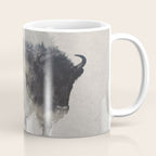 Bison In The Fog Coffee Mug Gallery Image 1