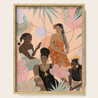 Black Femme Friendship Serving Tray Gallery Image 1