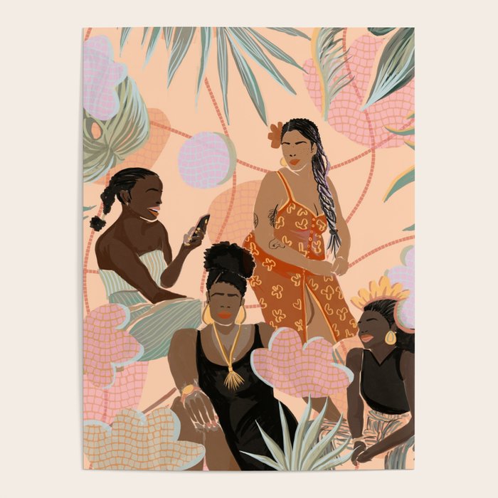 Black Femme Friendship Poster Gallery Image 1