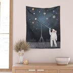 Astronaut Astrology Wall Tapestry Gallery Image 2