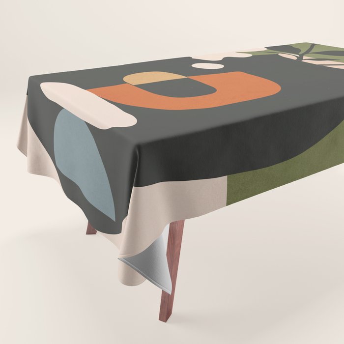 Geometric Blossom 3 Tablecloth Gallery Image 1