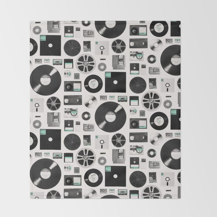 Data Throw Blanket Gallery Image 2