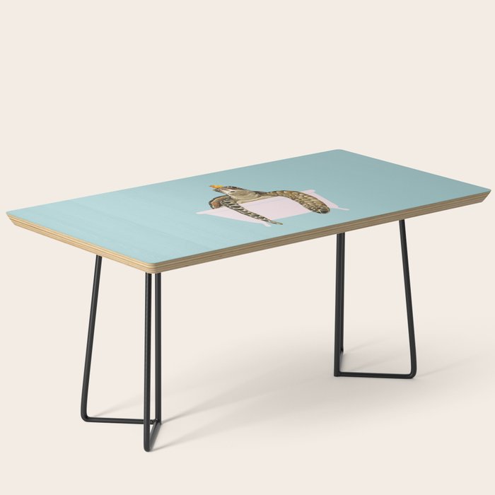 Sea Turtle in Bathtub in Blue Coffee Table Gallery Image 1