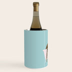 Sea Turtle in Bathtub in Blue Wine Chiller Gallery Image 2