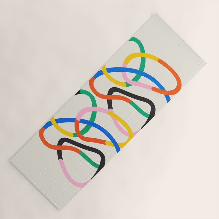 Synchrony: Bauhaus 1919 Exhibition 01 Yoga Mat Gallery Image 1