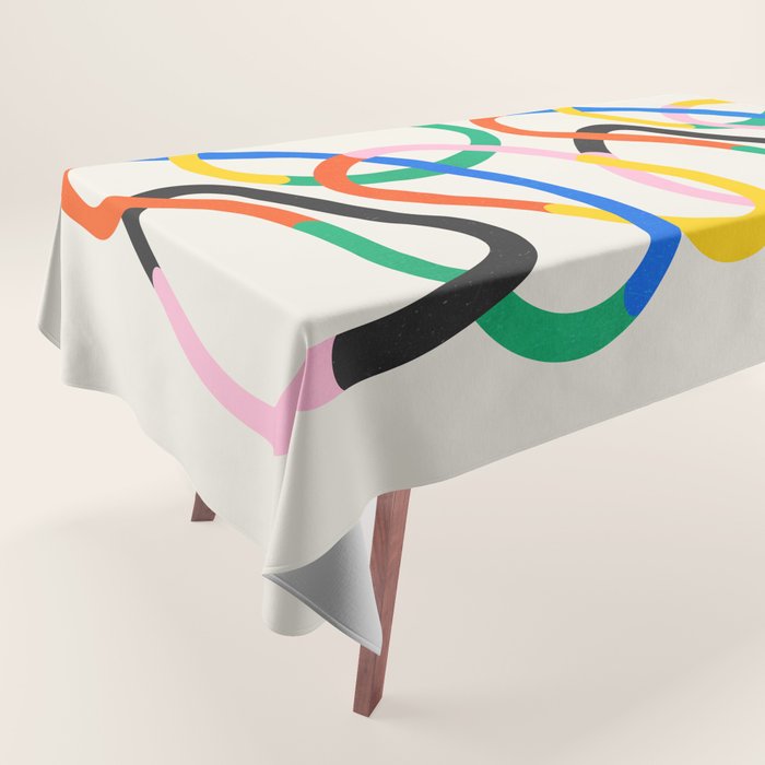 Synchrony: Bauhaus 1919 Exhibition 01 Tablecloth Gallery Image 1