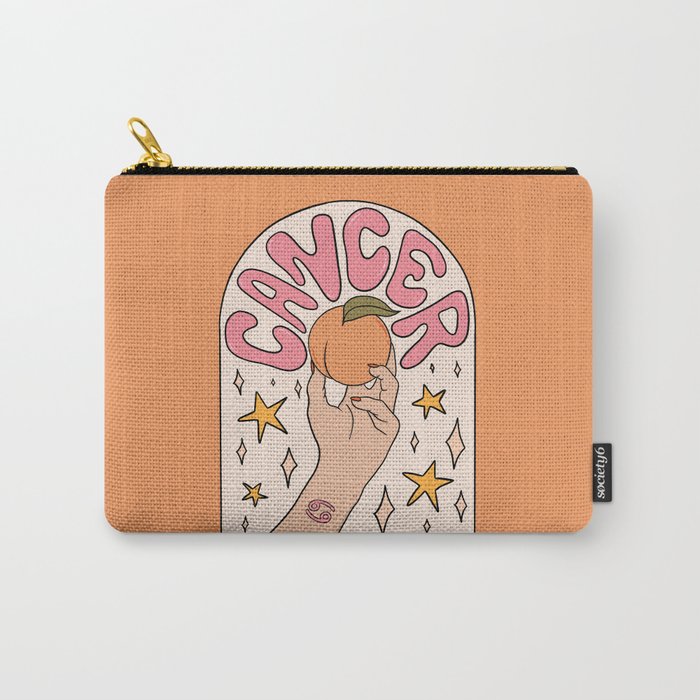 Cancer Peach Carry All Pouch Gallery Image 1
