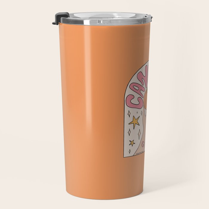 Cancer Peach Travel Mug Gallery Image 3
