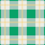 green vintage gingham  Coffee Mug Gallery Image 2