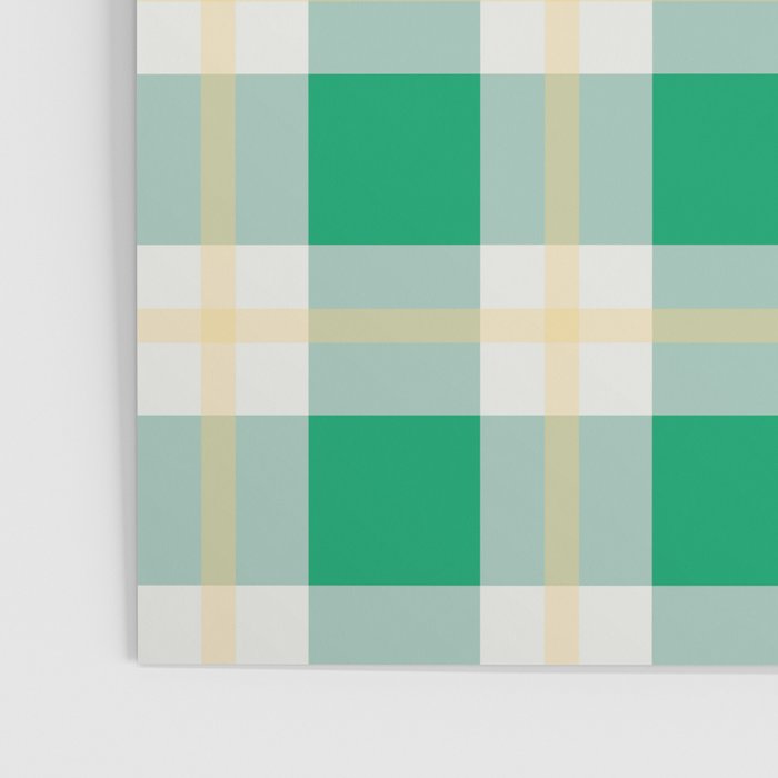 green vintage gingham  Poster Gallery Image 3