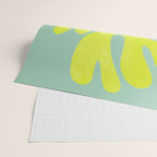 Lime & Sea Green: Matisse Paper Cutouts 06 Wrapping Paper Gallery Image 2