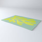 Lime & Sea Green: Matisse Paper Cutouts 06 Rug Gallery Image 3