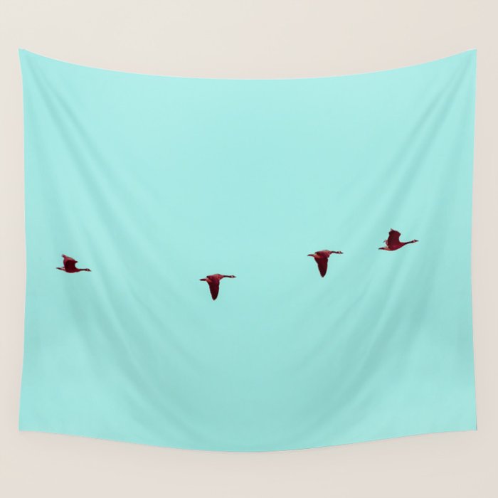 Take Flight - Wild Goose Chase Wall Tapestry Gallery Image 1