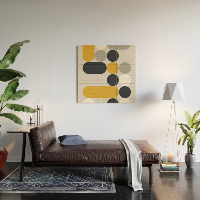Domino 01 Wood Wall Art Gallery Image 2