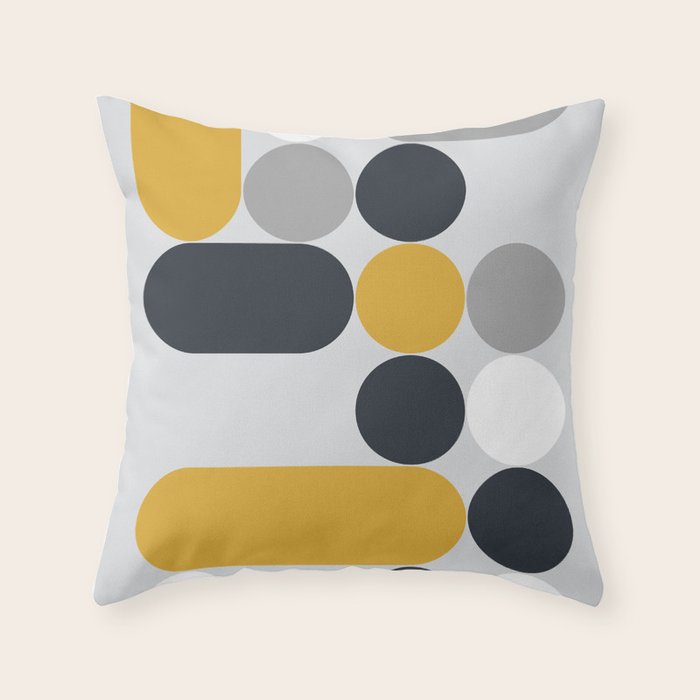 Domino 01 Throw Pillow Gallery Image 6