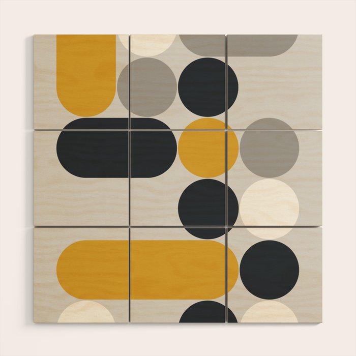 Domino 01 Wood Wall Art Gallery Image 1