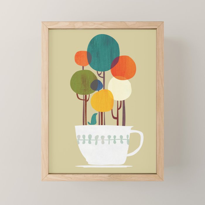 Life in a cup Mini Art Print Gallery Image 1