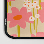 Relax in your summer meadow - floral shapes pattern Laptop Sleeve Gallery Image 3