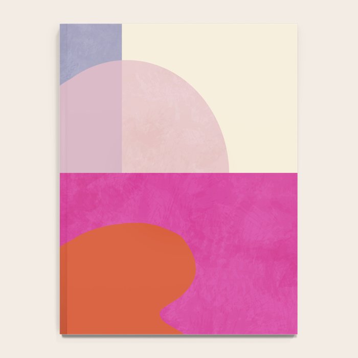 mid century modern shapes Notebook Gallery Image 4