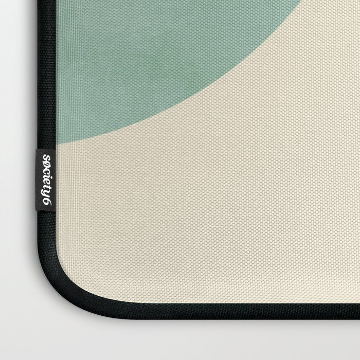 mid century modern shapes Laptop Sleeve Gallery Image 3