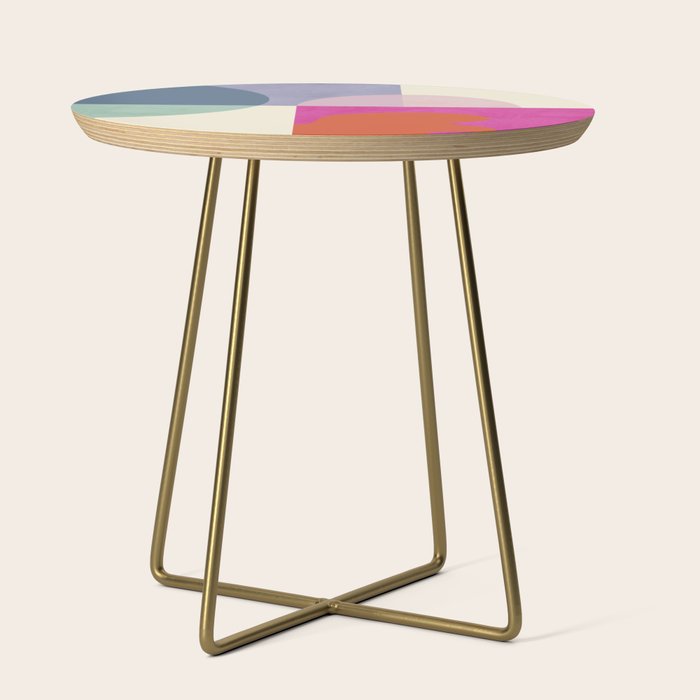 mid century modern shapes Side Table Gallery Image 1