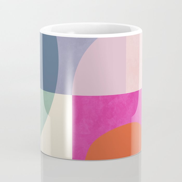 mid century modern shapes Coffee Mug Gallery Image 4