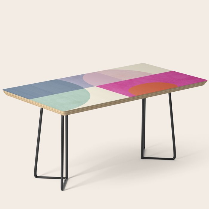 mid century modern shapes Coffee Table Gallery Image 1