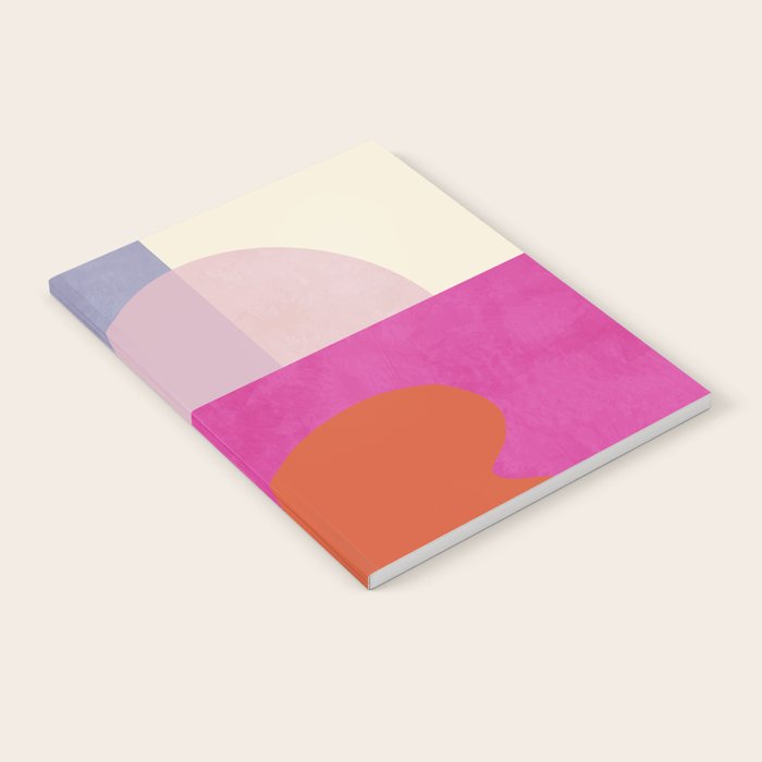 mid century modern shapes Notebook Gallery Image 2