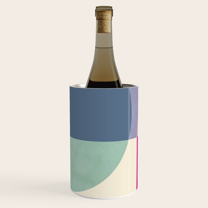 mid century modern shapes Wine Chiller Gallery Image 2