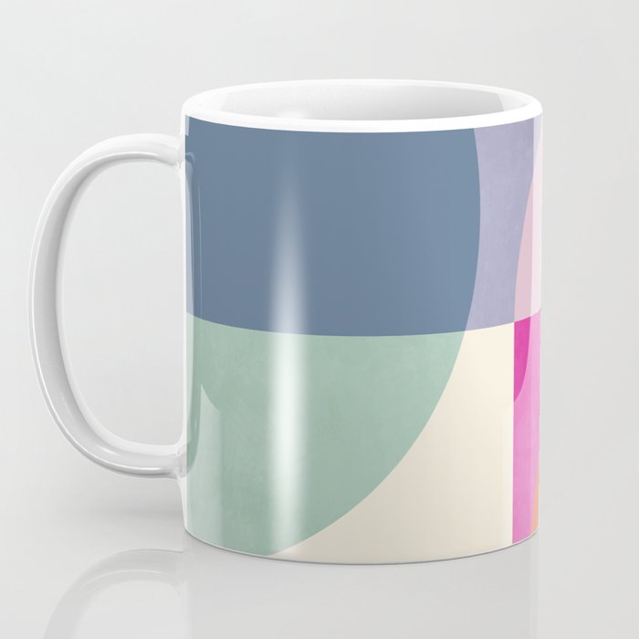 mid century modern shapes Coffee Mug Gallery Image 3