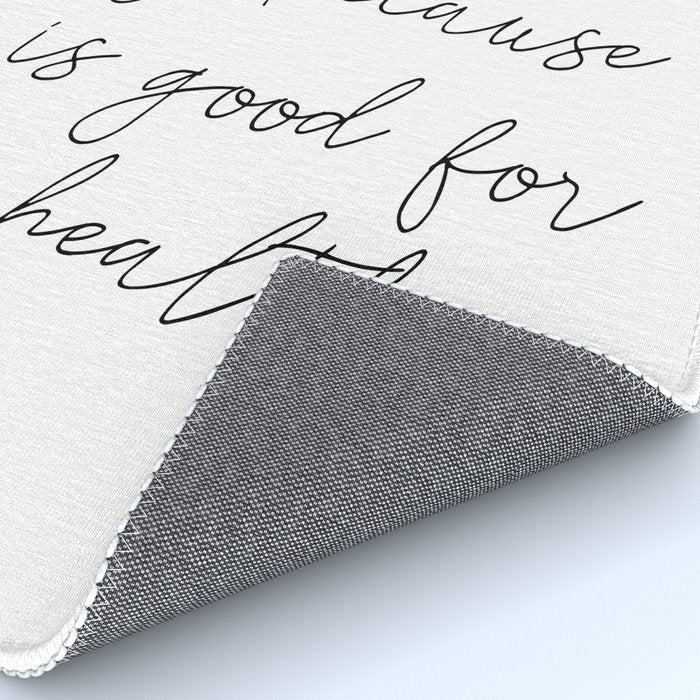 Happy Quote (Voltaire) Rug Gallery Image 4