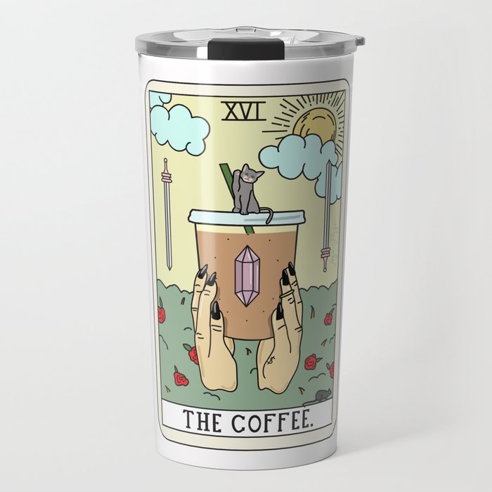 Coffee Reading Travel Mug