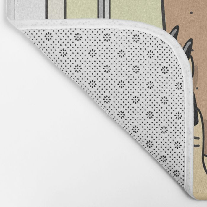 COFFEE READING Bath Mat Gallery Image 2
