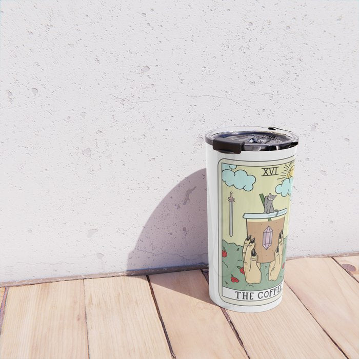 COFFEE READING Travel Mug Gallery Image 4