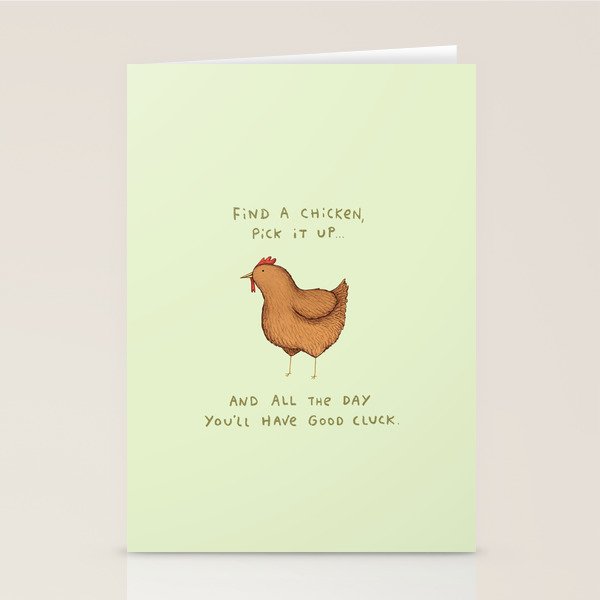 Good Cluck Stationery Card Gallery Image 2