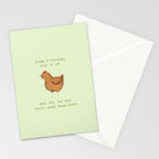 Good Cluck Stationery Card Gallery Image 2