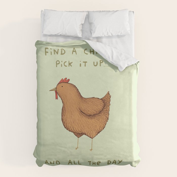 Good Cluck Duvet Cover Gallery Image 1