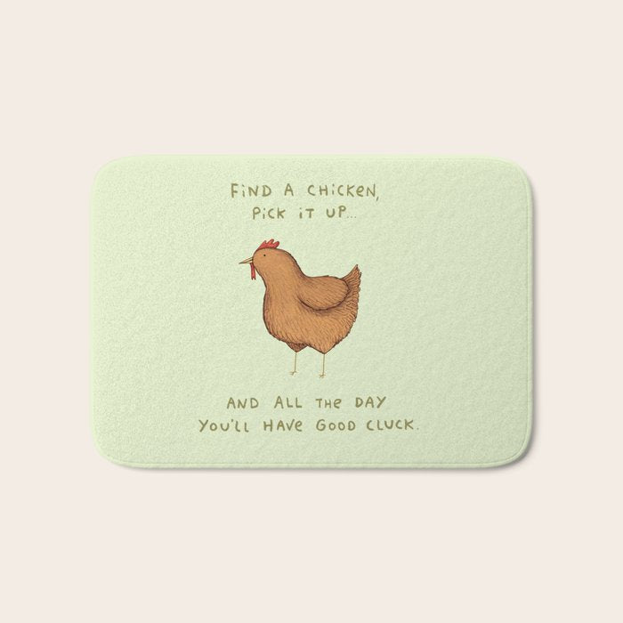 Good Cluck Bath Mat Gallery Image 1