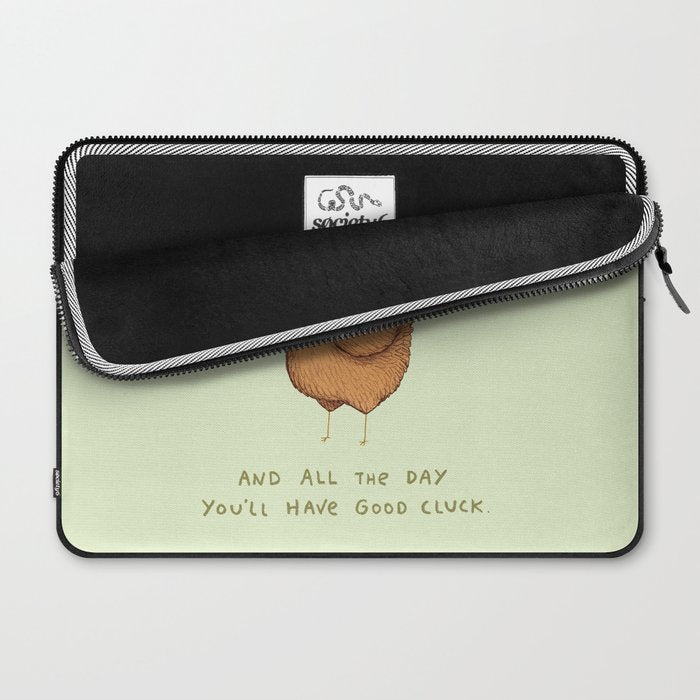 Good Cluck Laptop Sleeve Gallery Image 2