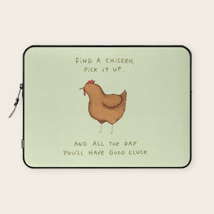 Good Cluck Laptop Sleeve Gallery Image 1
