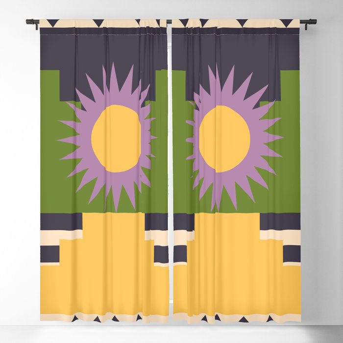 Geometric Abstraction 14 Window Curtain Gallery Image 5
