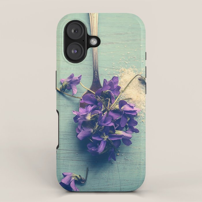 Sweet Violets iPhone Case Gallery Image 1
