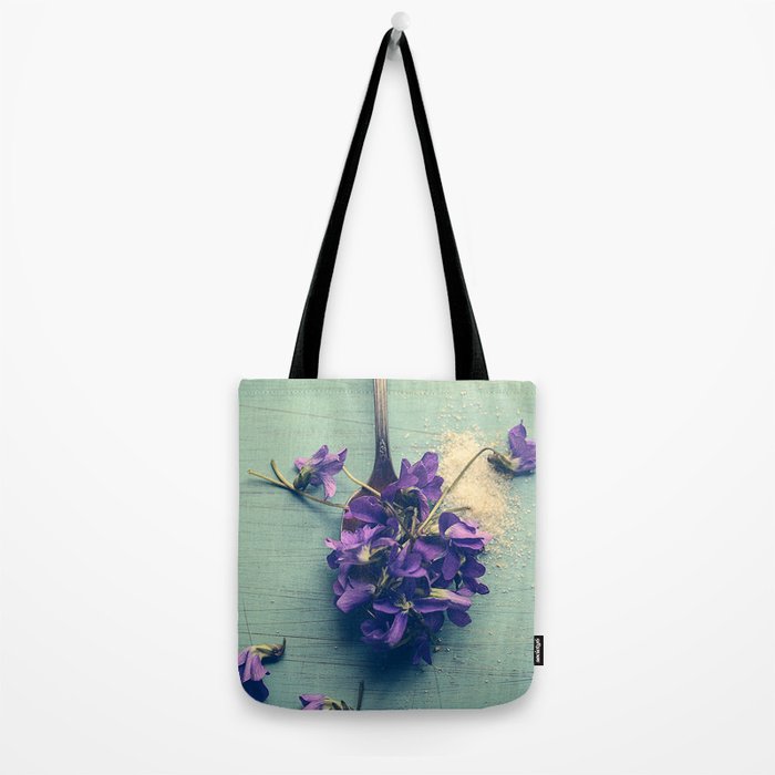 Sweet Violets Tote Bag Gallery Image 2