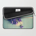 Sweet Violets Laptop Sleeve Gallery Image 2