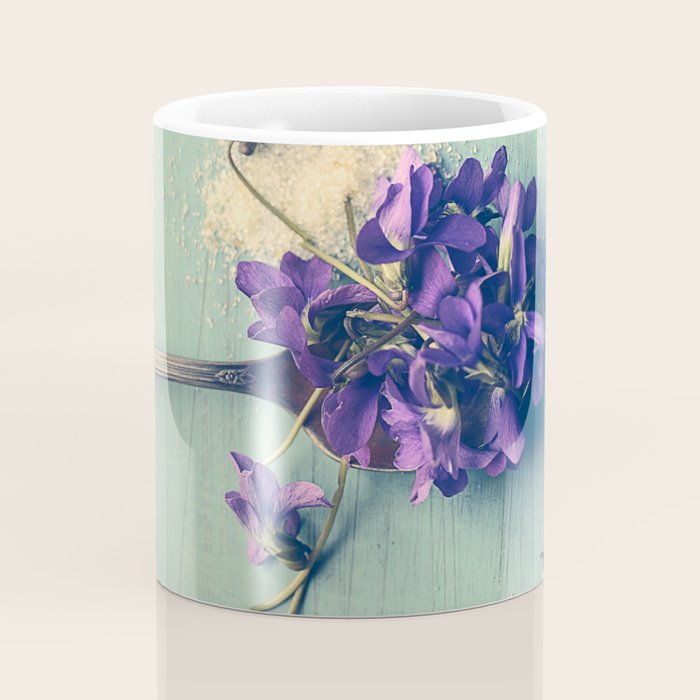 Sweet Violets Coffee Mug Gallery Image 4