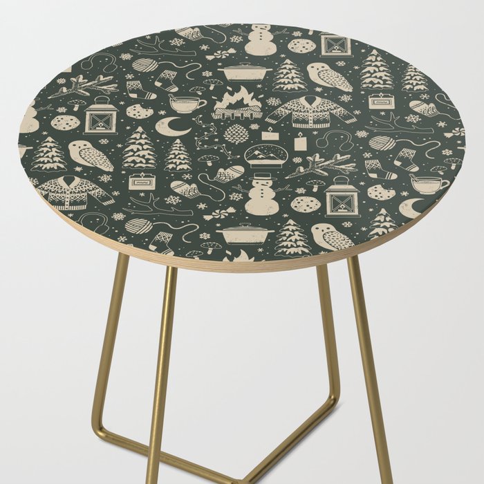 Winter Nights: Forest Side Table Gallery Image 2