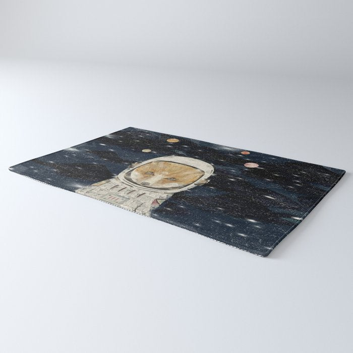 little space fox Rug Gallery Image 3