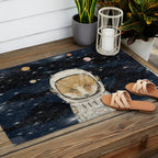 little space fox Outdoor Rug Gallery Image 2