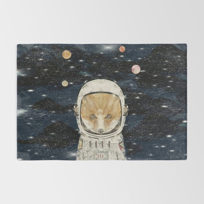 little space fox Rug Gallery Image 2