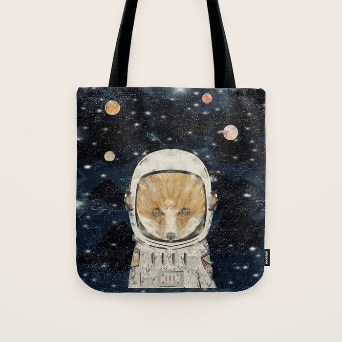 little space fox Tote Bag Gallery Image 1